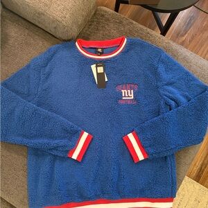 NFL Giants Blue Crewneck Sweater
